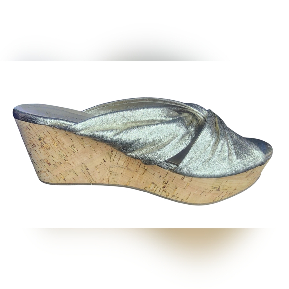 Chocolat Blu Wiley Platform Wedge Sandal,  Womens 7.5 - Picture 7 of 10